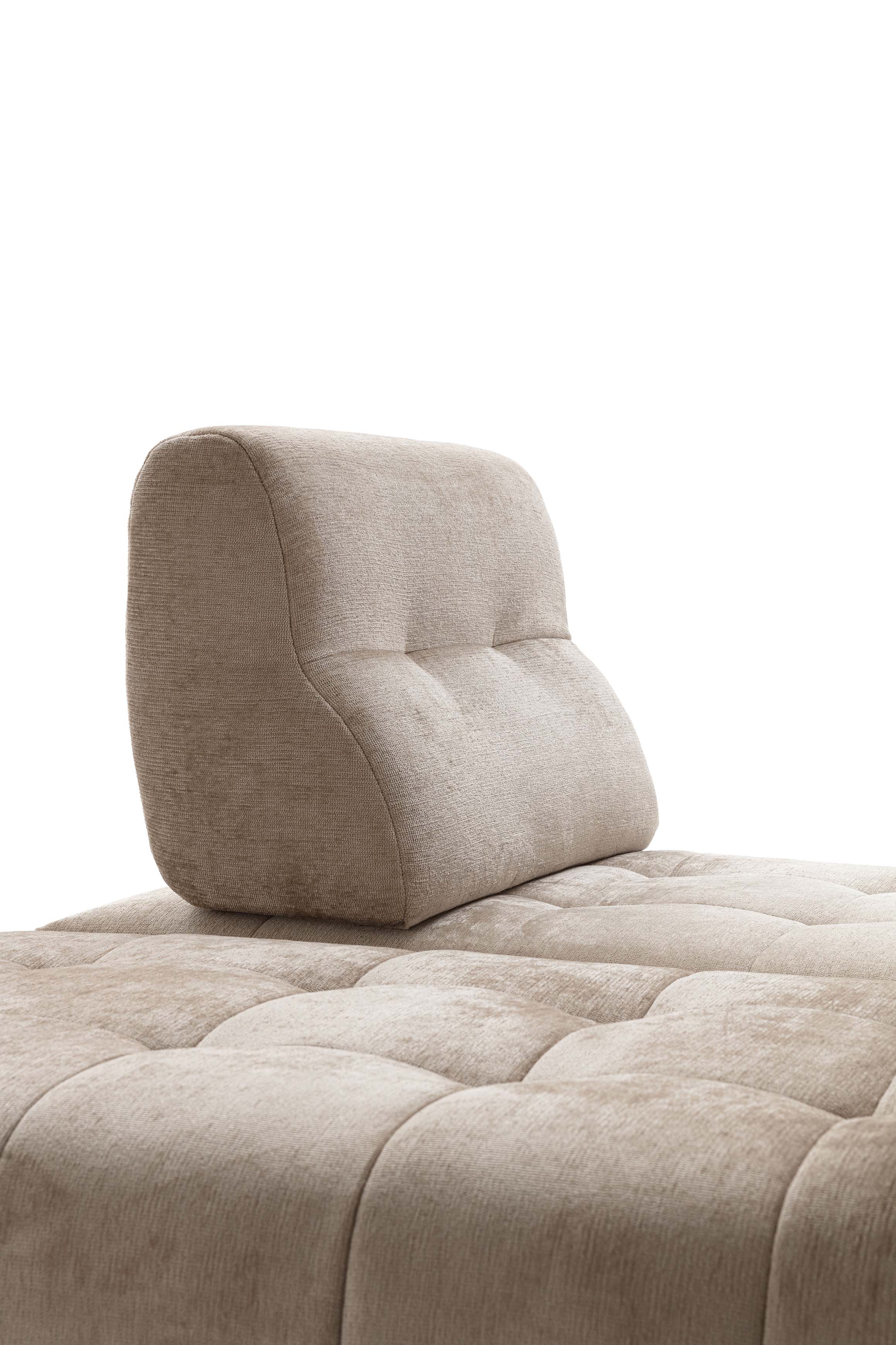 Ban quilted backrest of the Byron sofa, Vienna 611 color