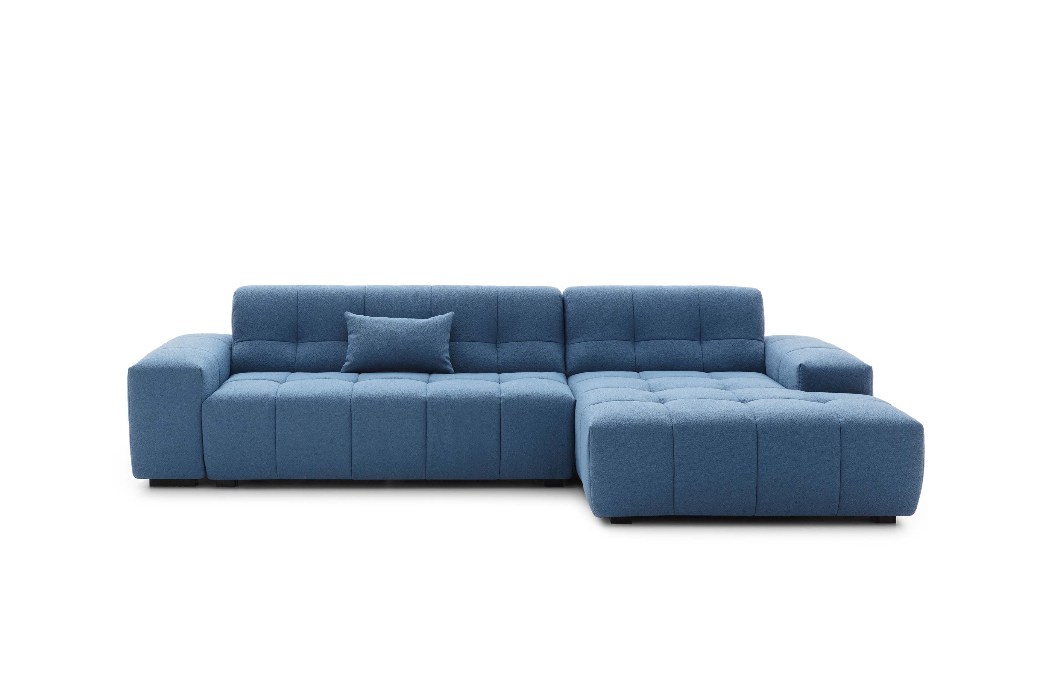 Collins Quilted Modular Sofa by LeComfort with Chaise Longue