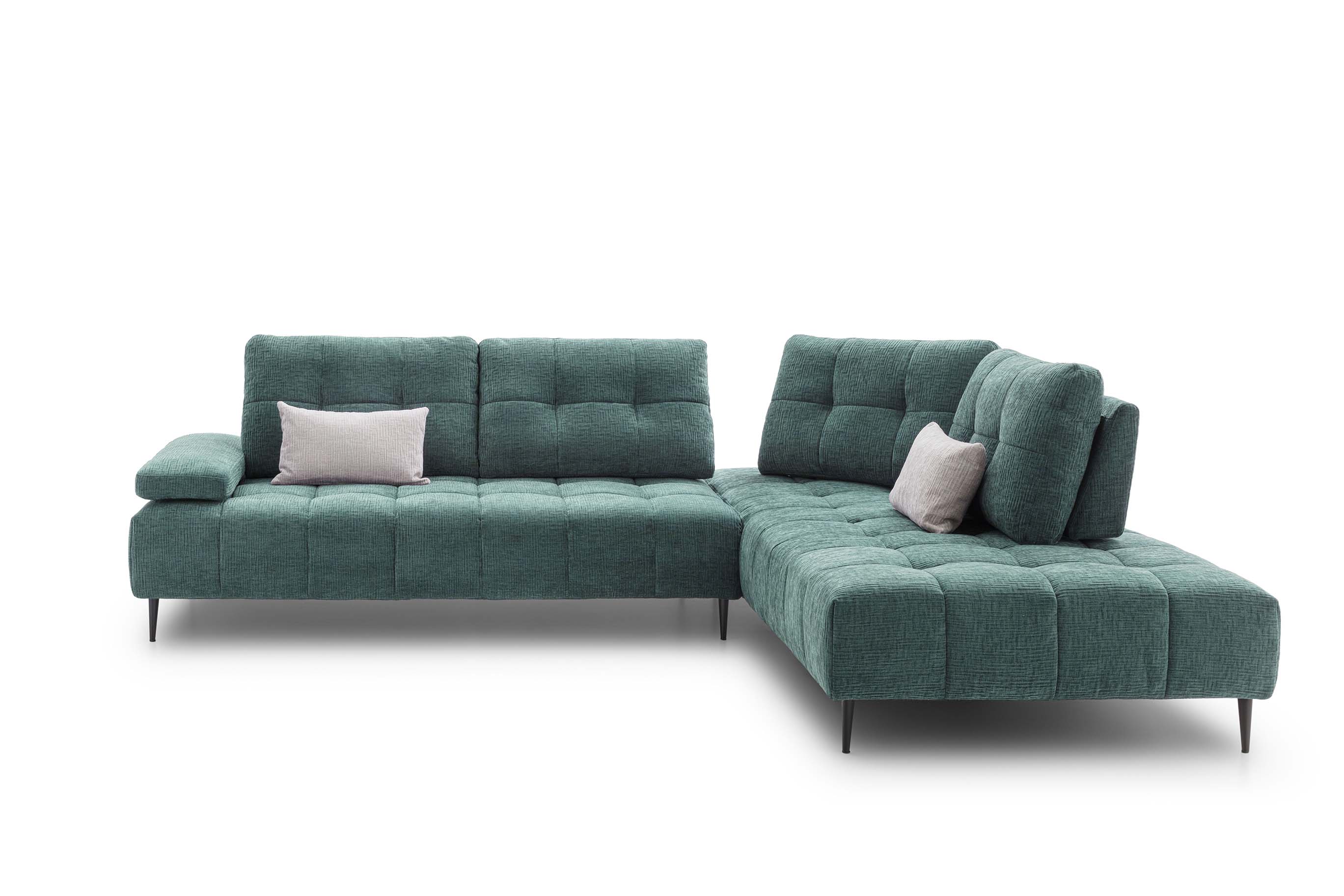 Joplin Sofa by LeComfort with adjustable armrests and sliding backrest