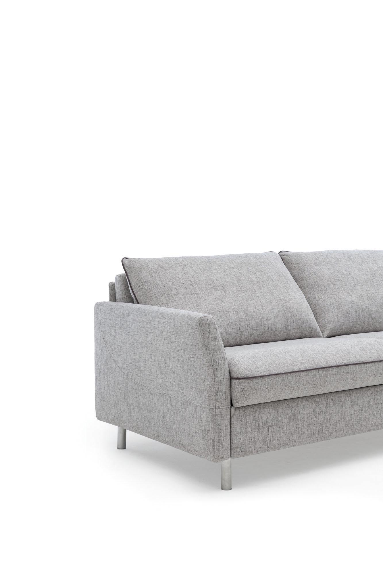 Bali sofa bed with Krio armrest - side view
