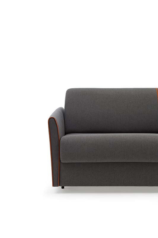 Glamour armrest for the Madeira convertible sofa - front view