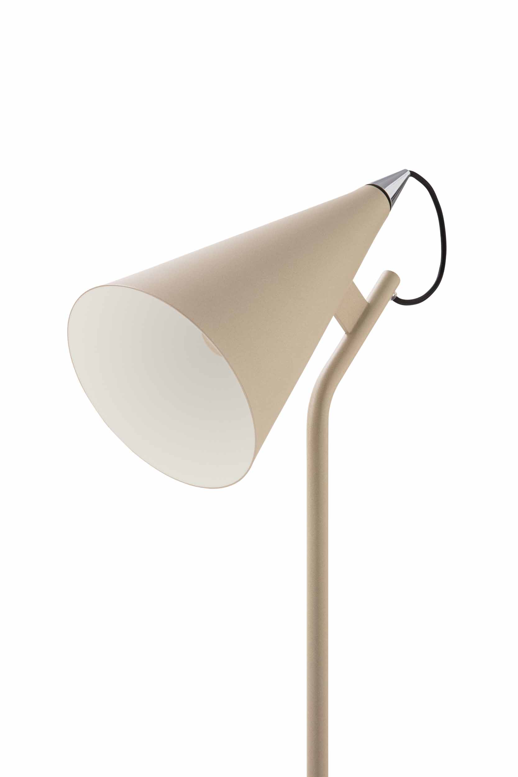 Beacon lamp in sand color.