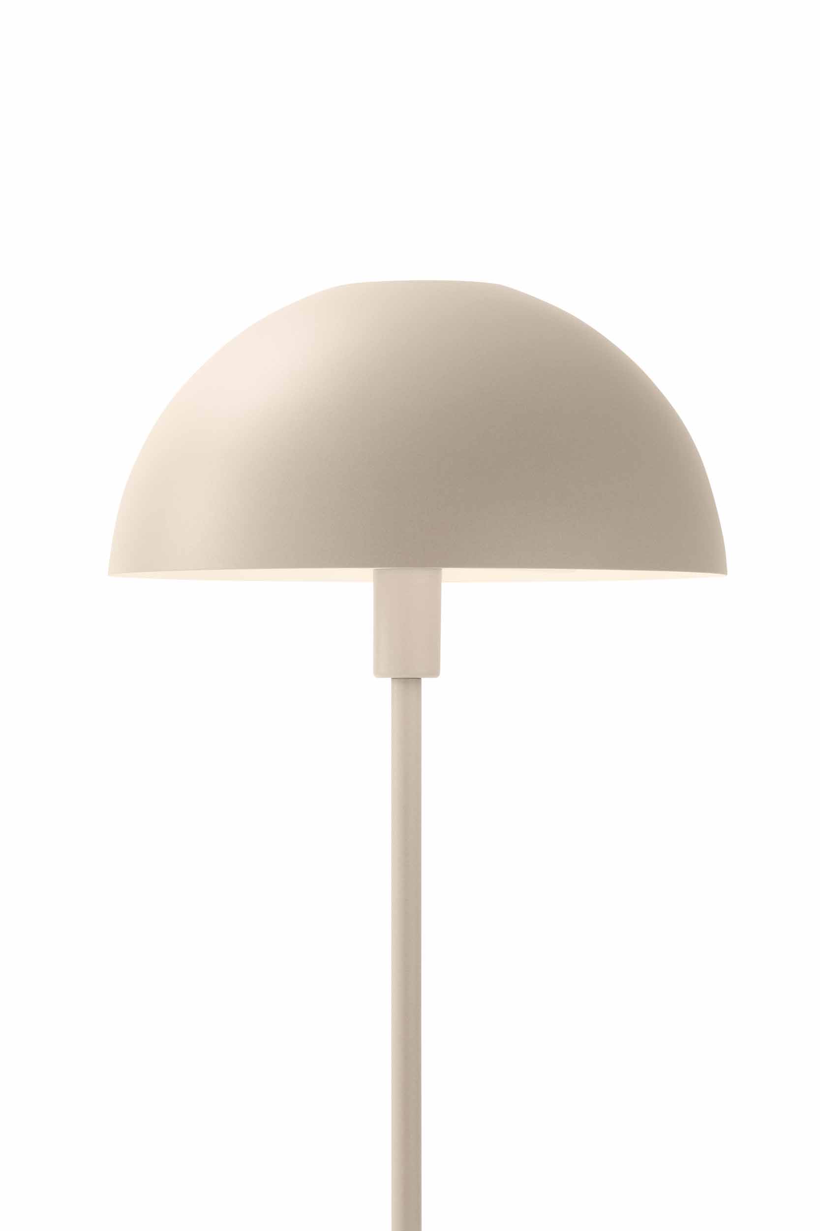 Dome lamp in sand color