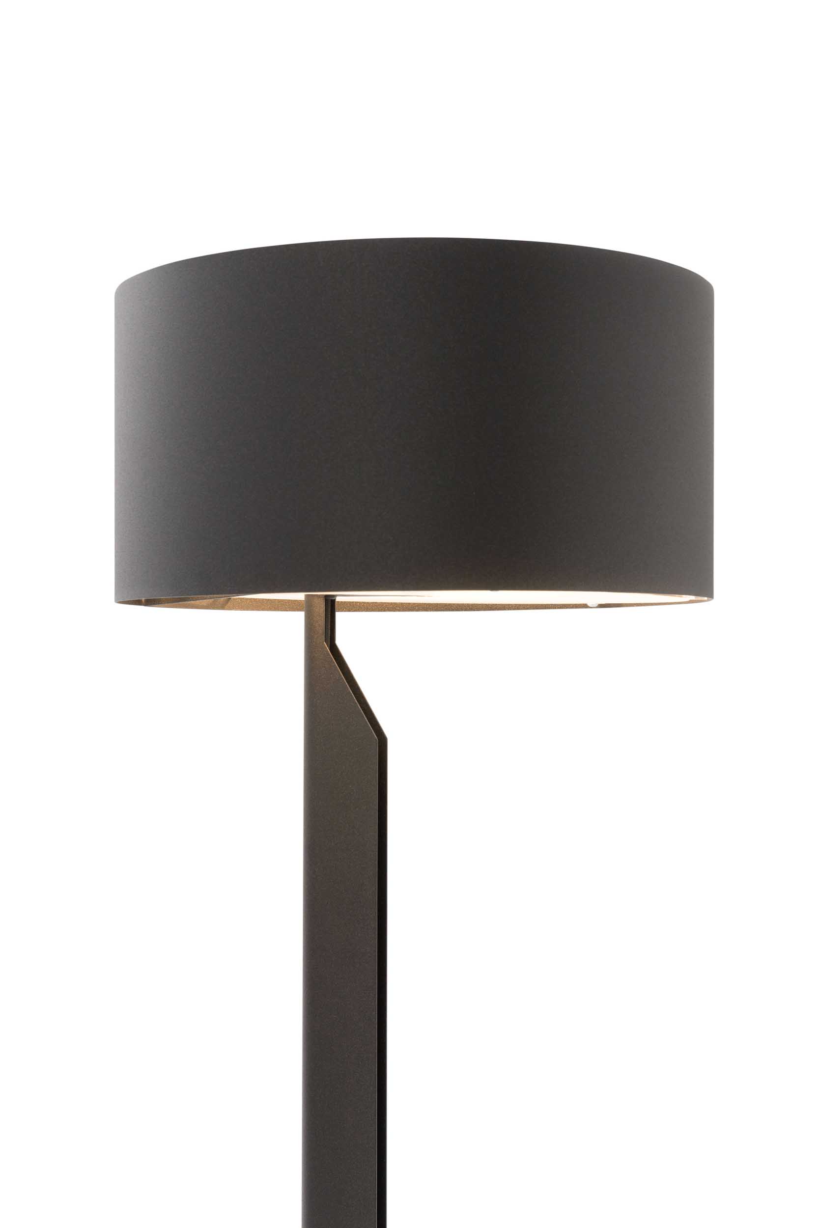 Willowy floor lamp in Black Brown color