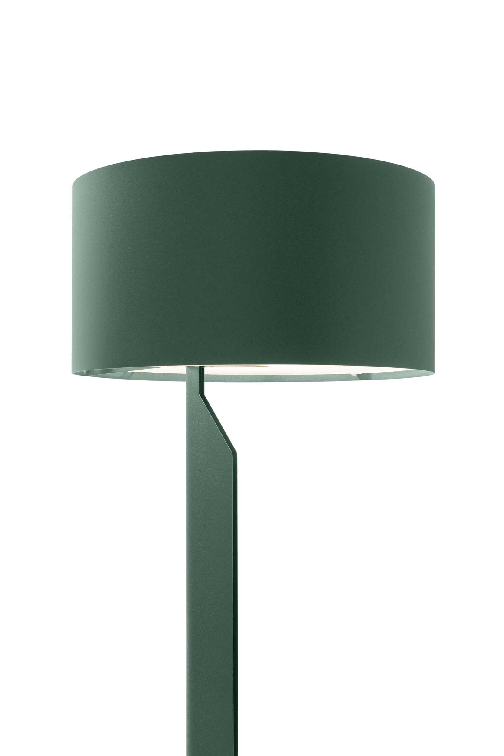Willowy floor lamp in Jungle Green color