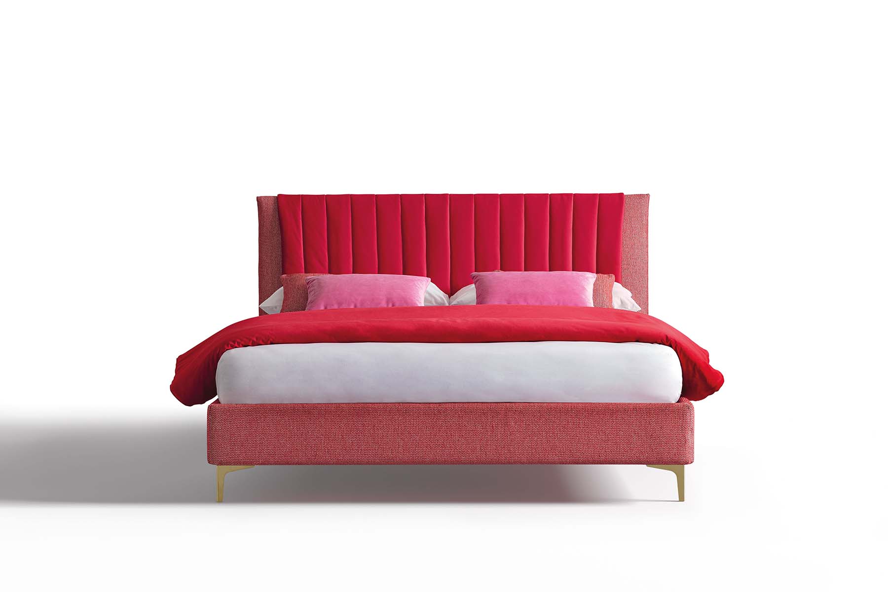 Phlox space-saving bed with high feet