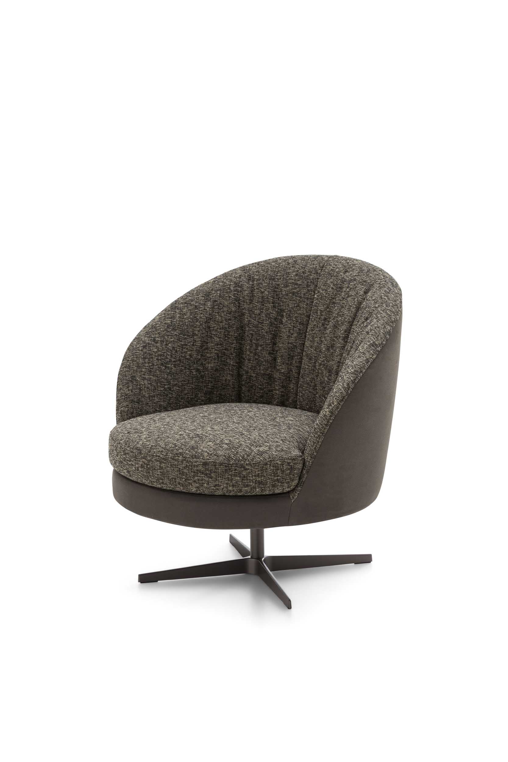 Oyster LeComfort round and swivel armchair