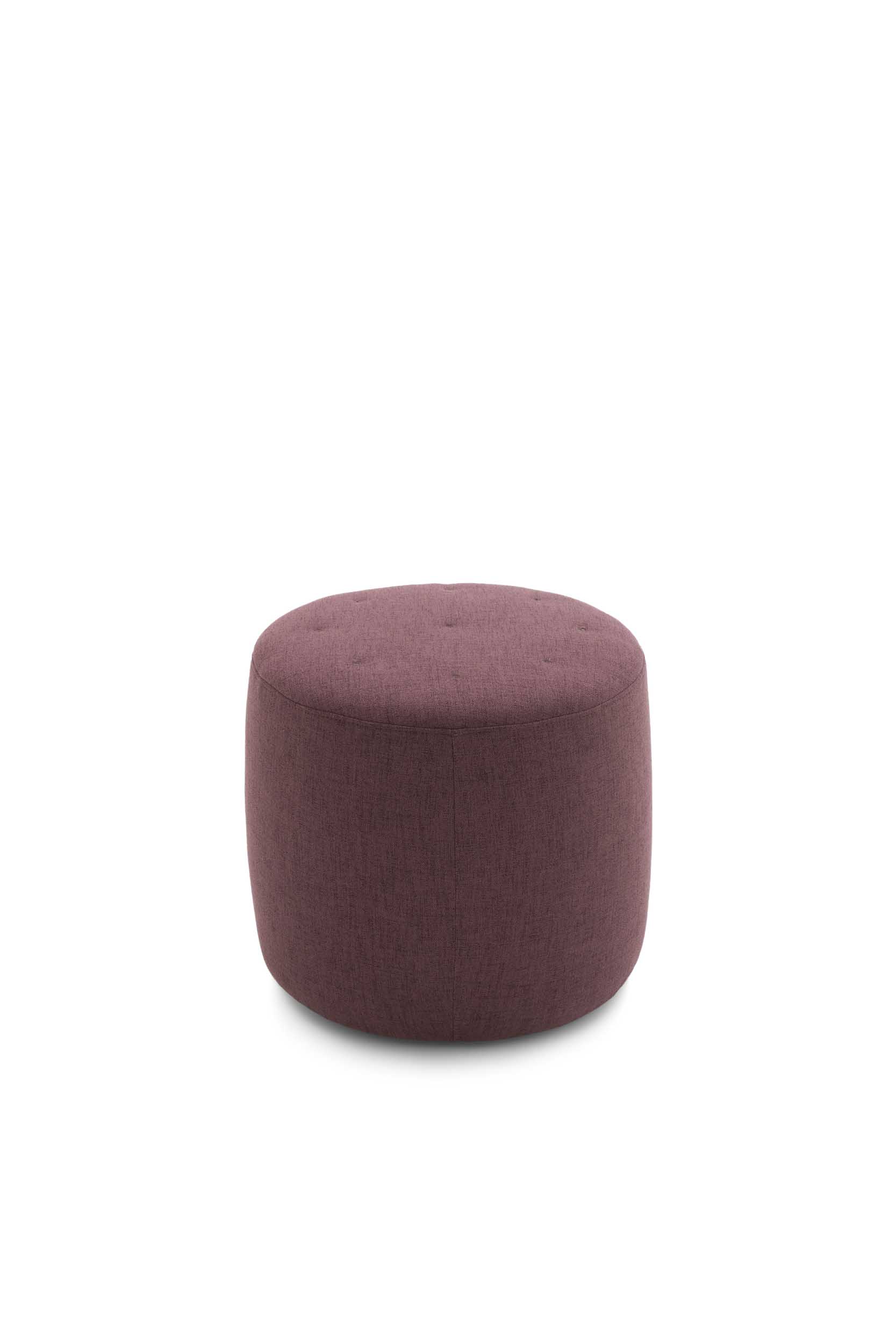 Circus Pouf by LeComfort, round and upholstered