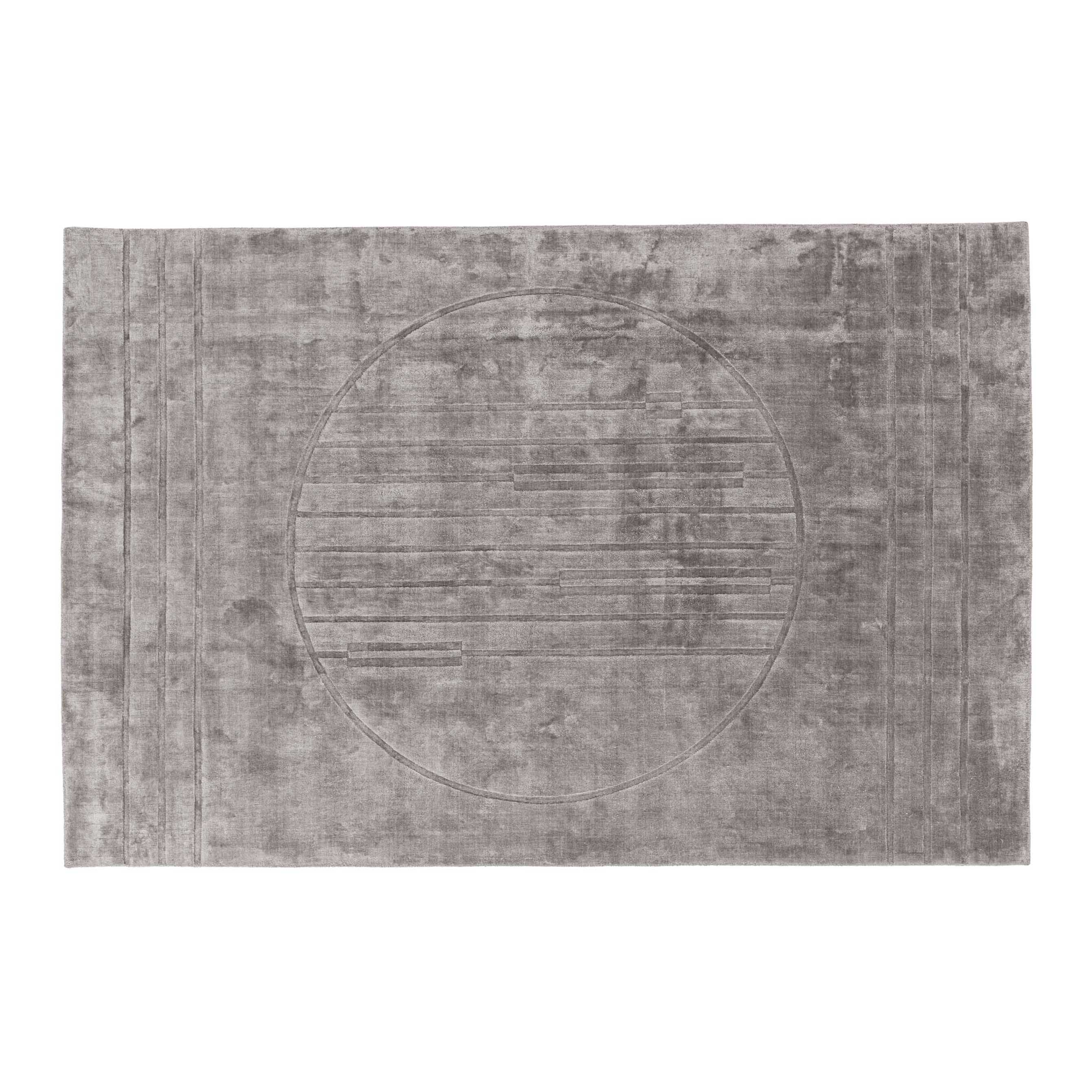 Carosello designer rug with a soft texture and geometric pattern