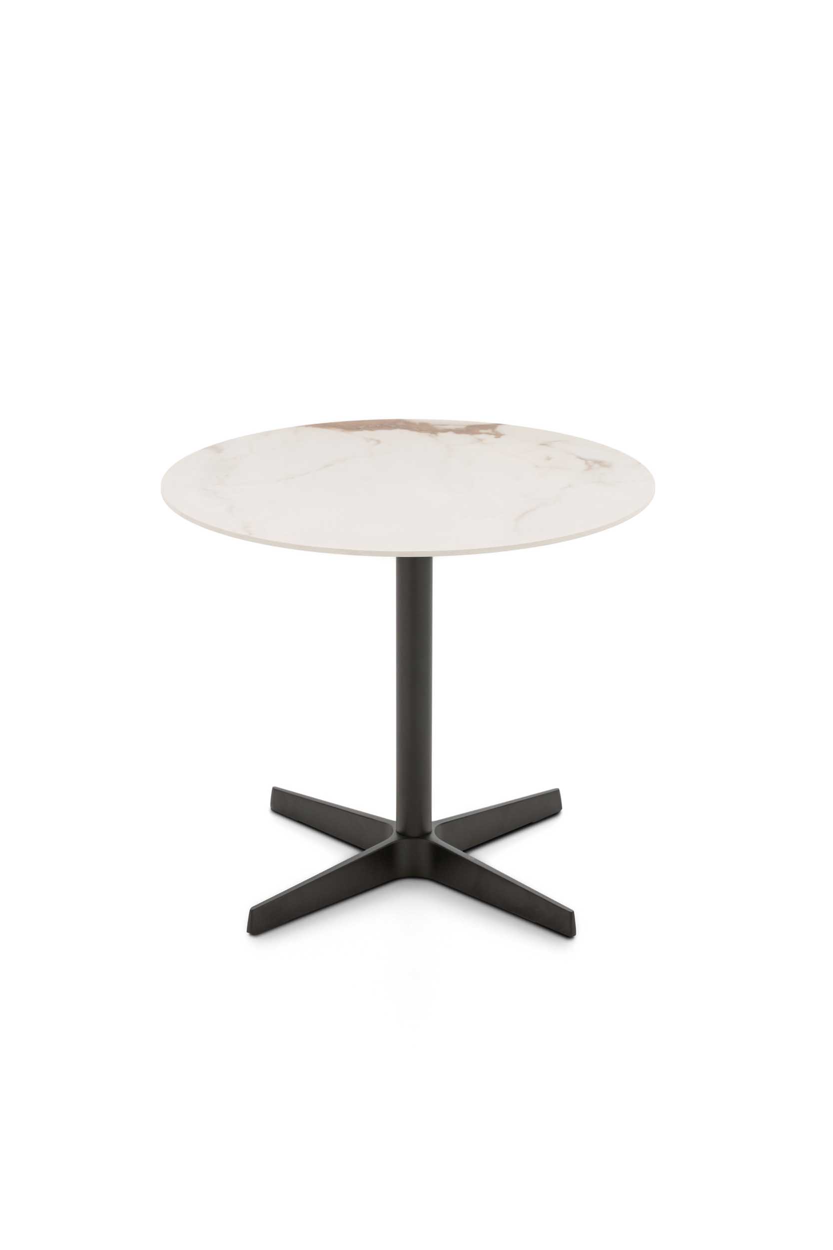 Tweet coffee table by LeComfort with a Calacatta MV stoneware top.